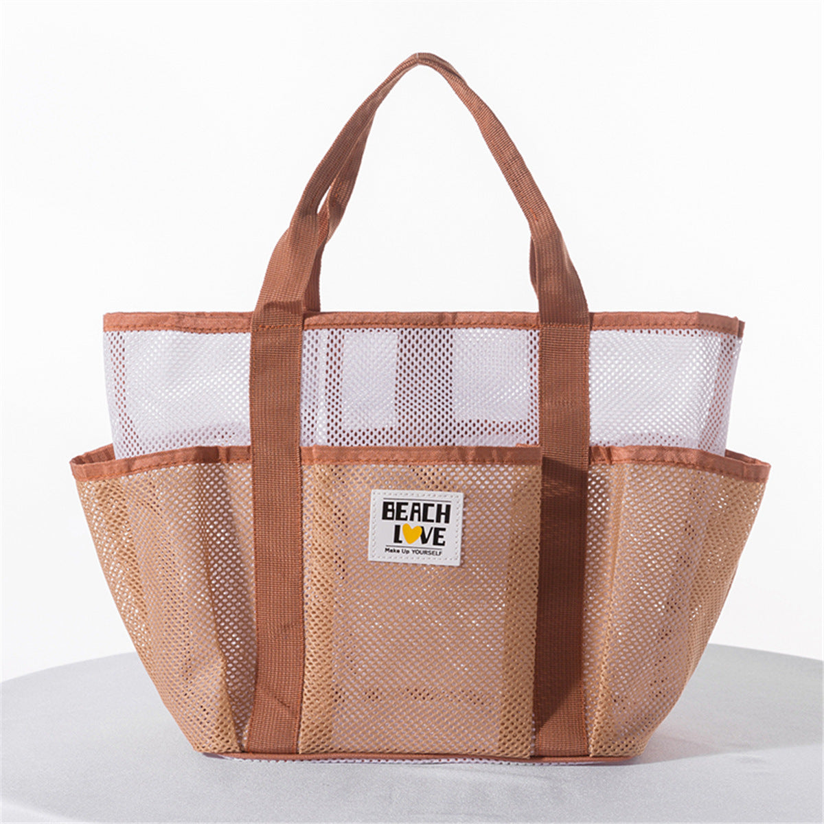 Mesh Portable Swimming Bag, Dry and Wet Separation Fitness Bag, Travel Storage Bag, Partitioned Beach Bag, Large Capacity Toiletry Bag