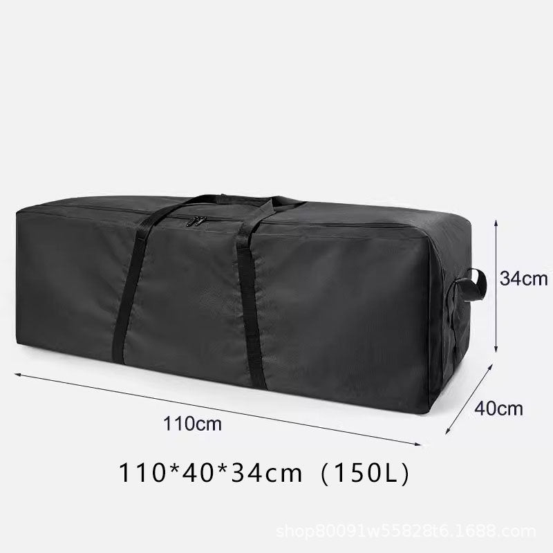 Large-Capacity Outdoor Equipment Storage Bag Camping Picnic Supplies Table and Chairs Barbecue Grill Canopy Waterproof Backpack Storage Box