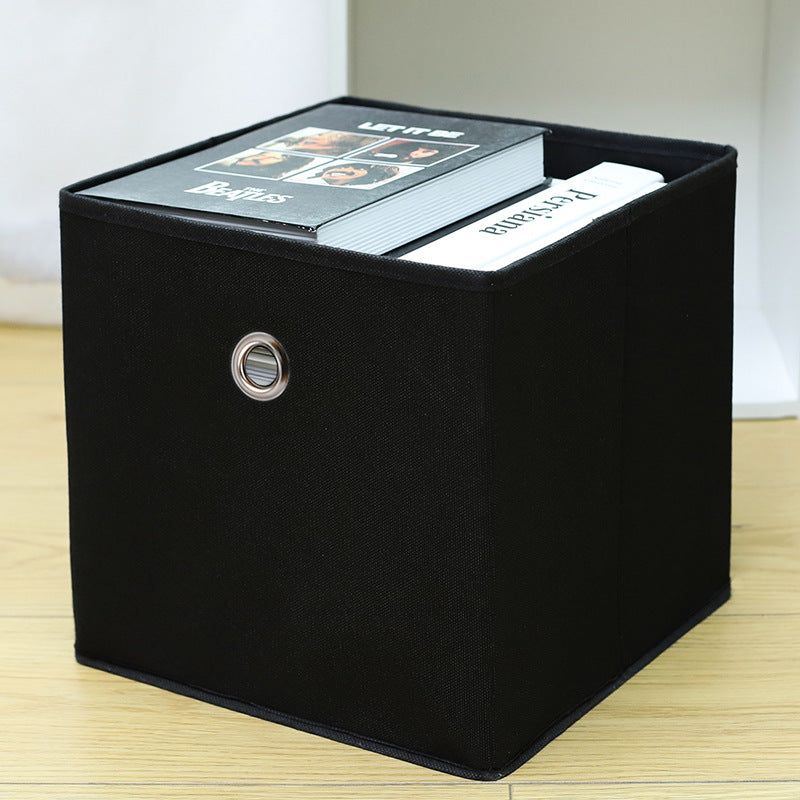 Amazon Lidless Storage Box Fabric Storage Box Foldable Large Drawer Storage Box Toy Storage Box