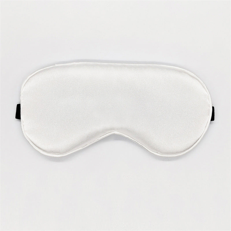 Cross-Border Eye Masks in Stock, Double-Sided Imitation Silk Sleep Wholesale, Blackout for Nap, Travel, Aviation, Full Blackout Eye Protection