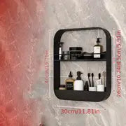 Elegant Wall-Mounted Toilet Shelf for Bathroom Organization