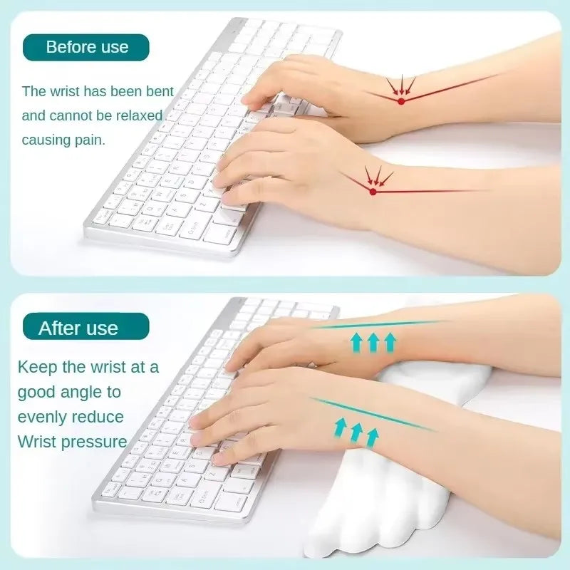 Mechanical Keyboard, Mouse, Wrist Rest, Computer Keyboard, Laptop, Angel Wing,