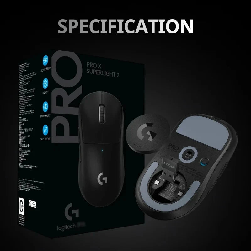 Logitech G PRO X SUPERLIGHT 2 Wireless Gaming Mouse