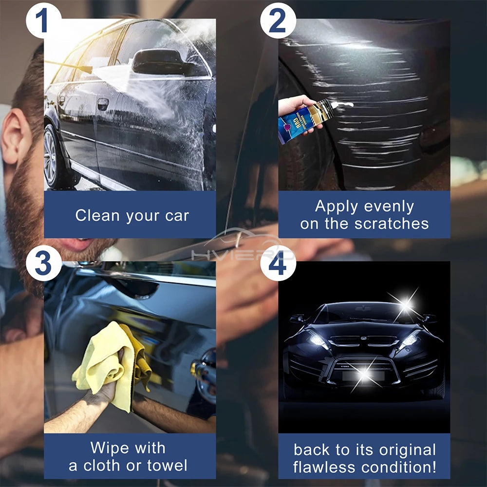 15ml Car Scratch Swirl Remover Restoration Auto Repair Tools Polishing Wax Anti Paint Care Accessories Renovates Curing Lasting