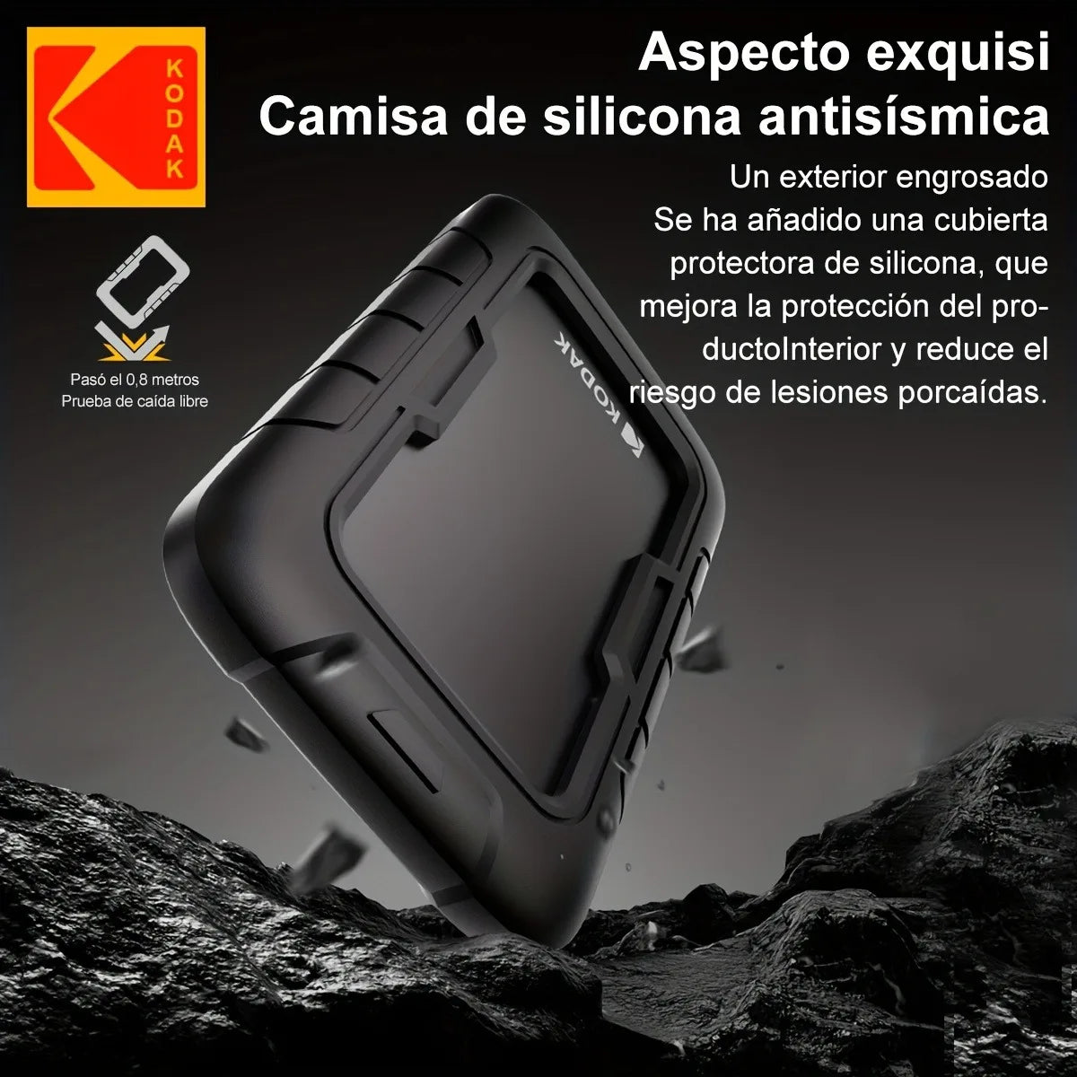 KODAK, P110, Portable HDD mechanical mobile disk, 500GB/1Tb/2Tb, portable gaming hard drive storage, suitable for PC, electronic