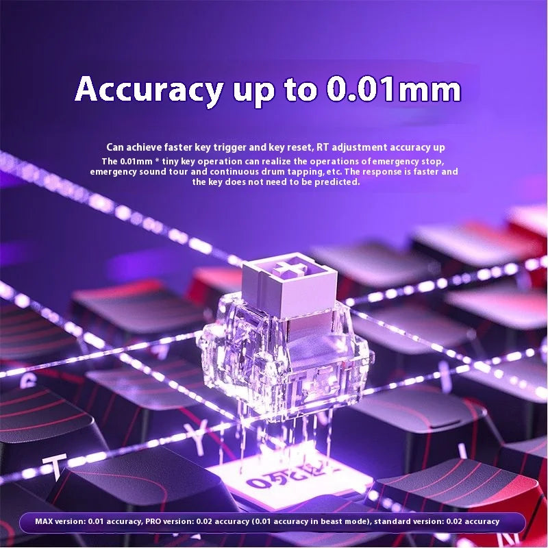 AULA WIN60 WIN68 HE MAX mechanical keyboard magnetic switch 8k polling rate RGB 0dead zone e-sports customizable gaming keyboard