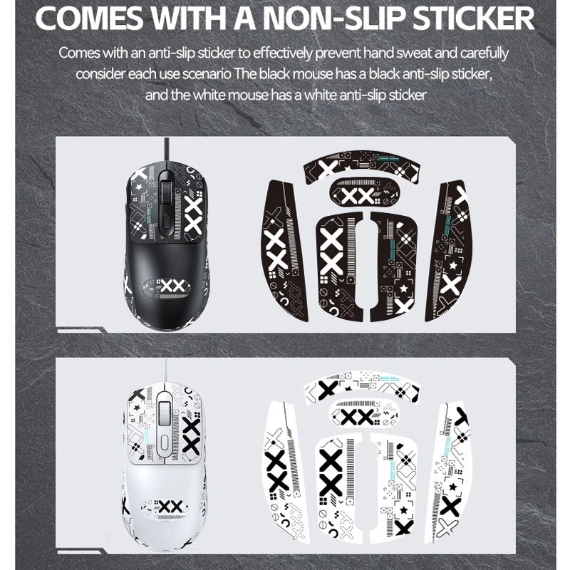 G580 USB Wired Mouse Ergonomic Office/gaming Mouse With Anti Slip Stickers For PC Laptops