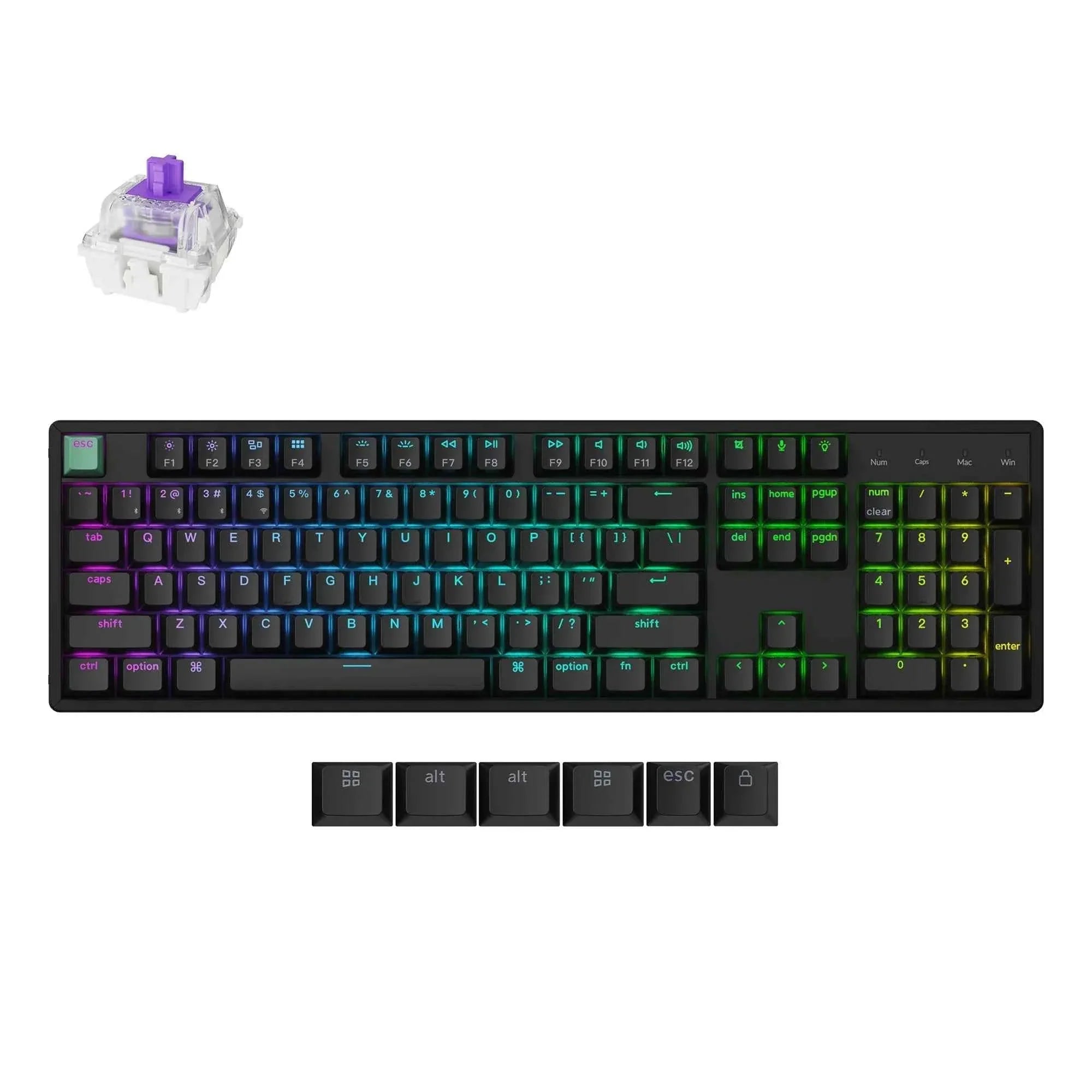 Keychron K10 HE — Magnetic Switch Wireless Mechanical Keyboard