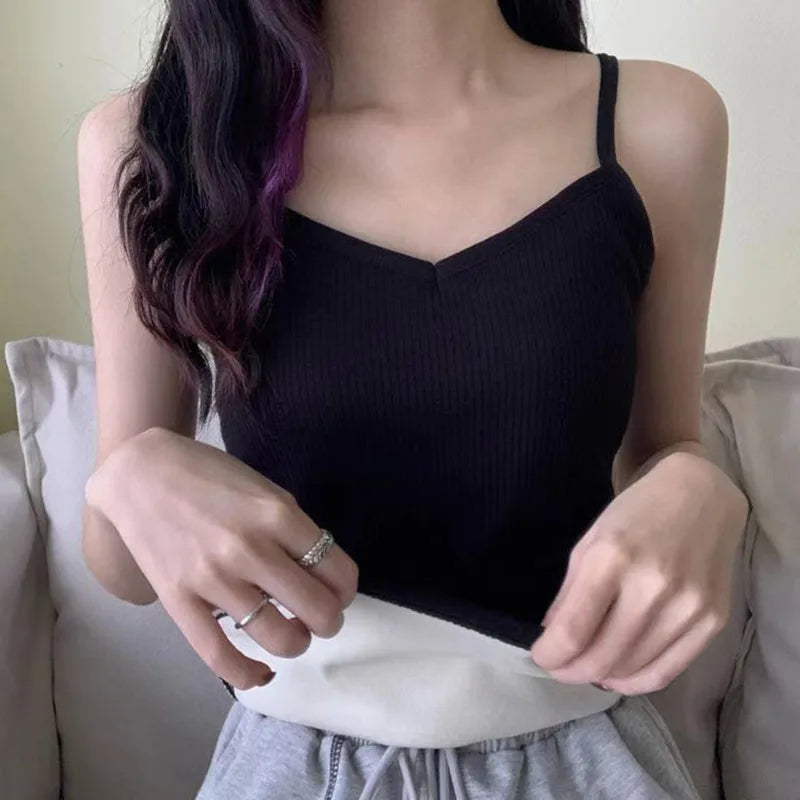 Womens Winter Thermal Lace Vest