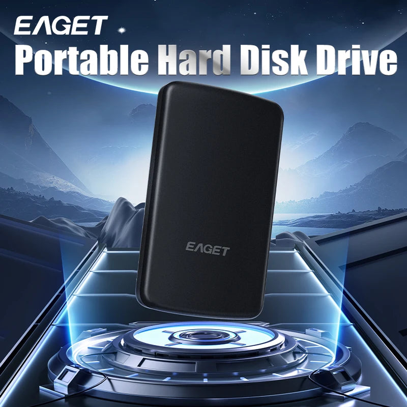 EAGET G61 Portable HDD External Hard Drive STTA3 5Gbps USB 3.0 External Hard Disk 320GB 500GB External Memory for Laptop Desktop