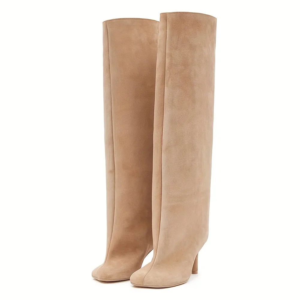 Women's Suede Knee High Boot