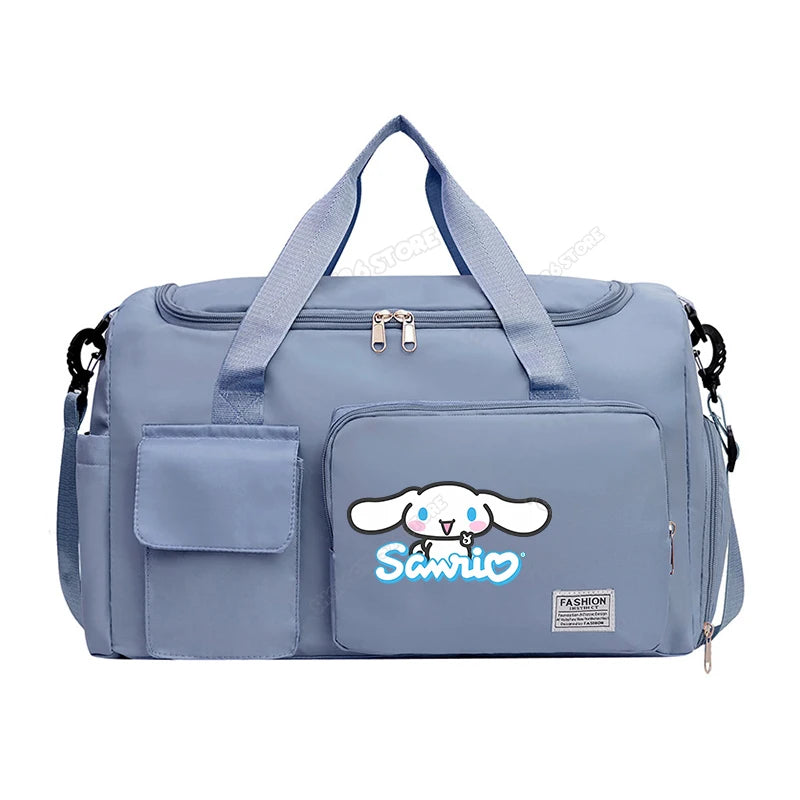 Hello Kitty Kuromi Carry on Travel Bag