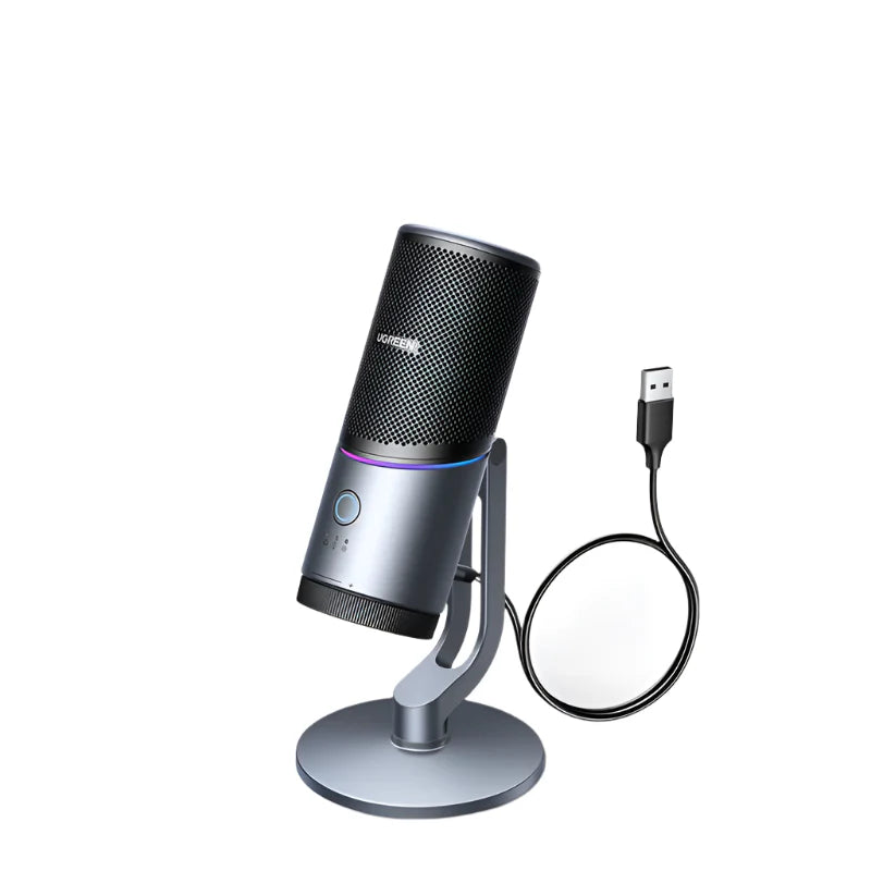 UGREEN USB Microphone with RGB Modes Professional Condenser Mic