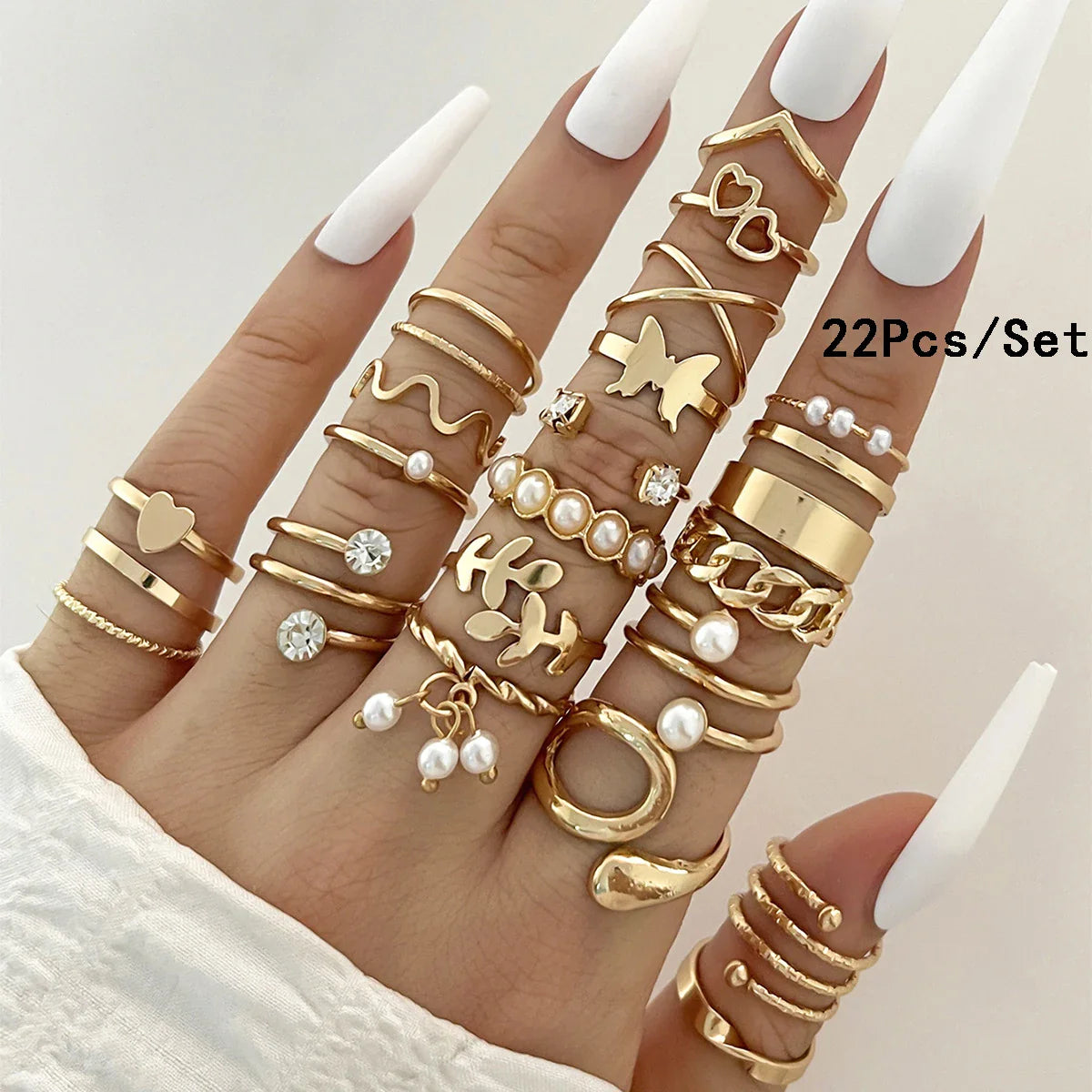 Fashion Knuckle Rings Set