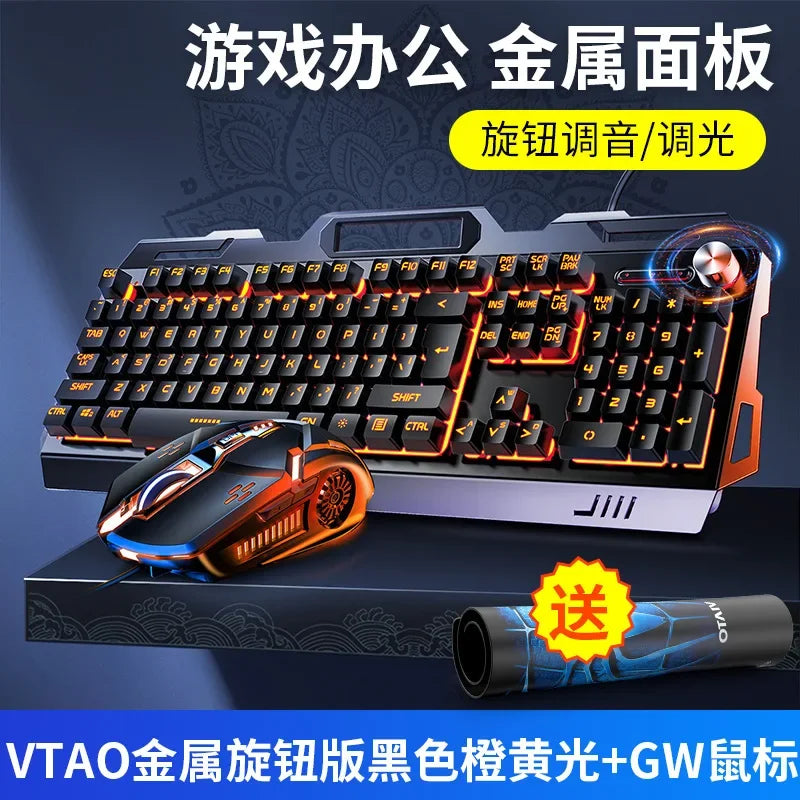 Gaming Keyboard and Mouse And Headphone Combo