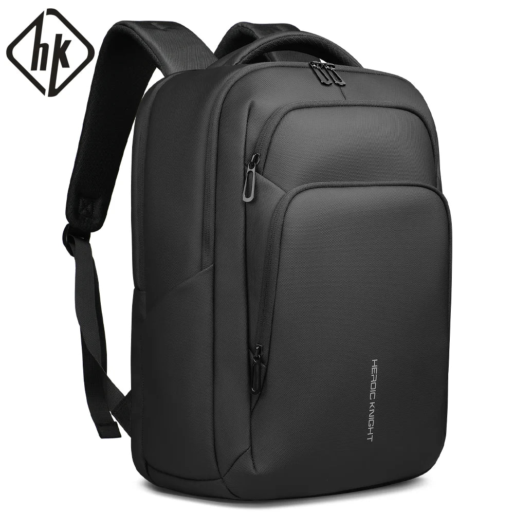 HK Multifunctional Business Backpack Men Large Capacity Travel Backpack Waterproof 17.3" Laptop Bag With USB Office Work Daypack