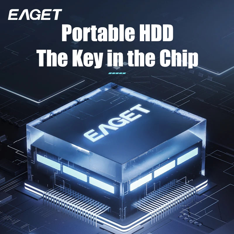 EAGET G61 Portable HDD External Hard Drive STTA3 5Gbps USB 3.0 External Hard Disk 320GB 500GB External Memory for Laptop Desktop