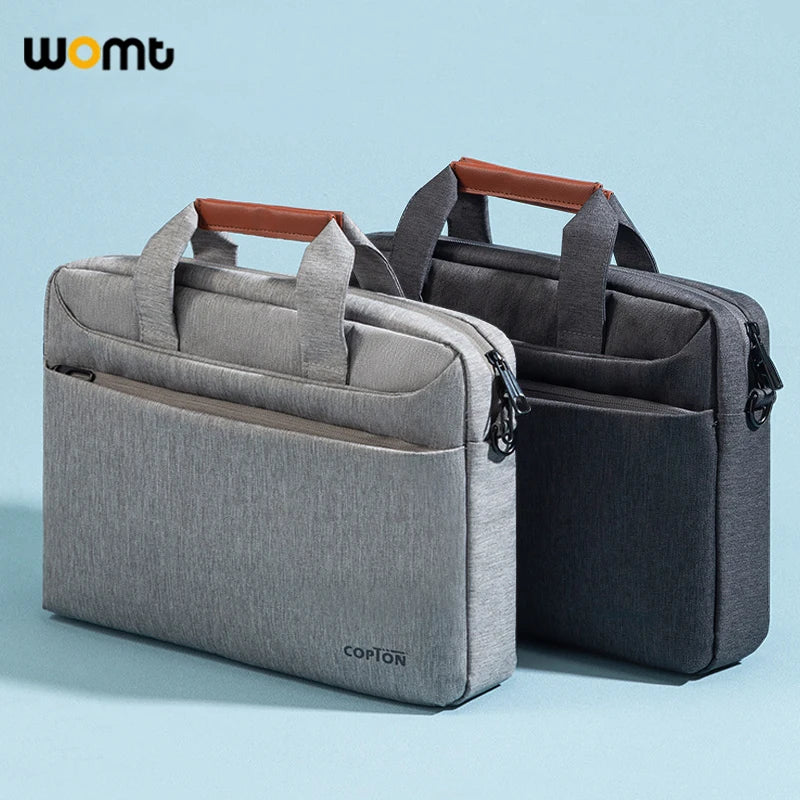 Laptop Shoulder Bag 14 15.6 16 Inch Men Messenger Carrying Case for MacBook Huawei HP Acer Asus Lenovo Business Office Notebook