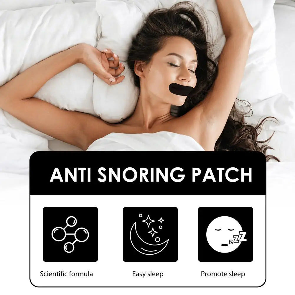 Stop Snoring Patch Nose Breathing Improvement Patch Refresh Lungs Relieve Pain Improve Sleeping Night Sleep Mouth Tape 30pcs