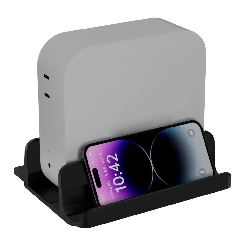 4 in 1 Office Laptop Stand Vertical Save Desktop Space Easy To Place Computer Accessories Scalable Width Office Desk Storage