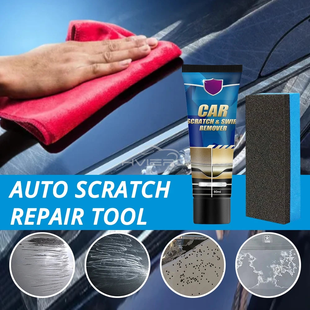 15ml Car Scratch Swirl Remover Restoration Auto Repair Tools Polishing Wax Anti Paint Care Accessories Renovates Curing Lasting