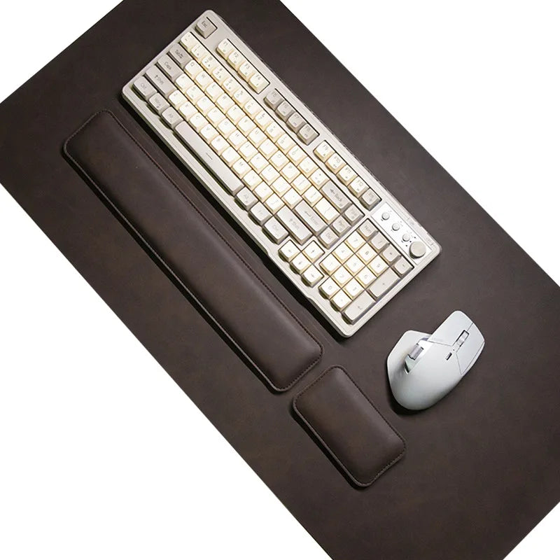 Desk Pad Waterproof PU Mouse Pad Large