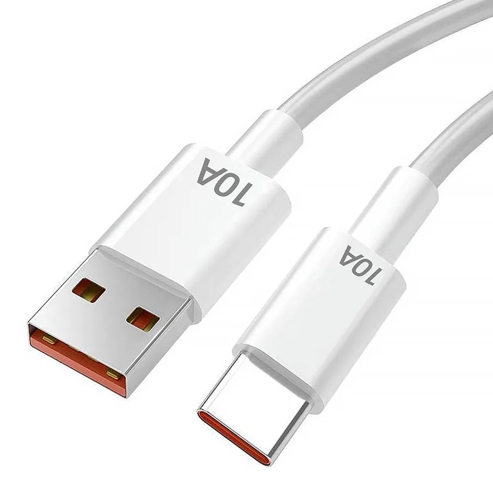 10A USB A To C Cable Type C To C Data Cable High Speed 0.25/1/1.5/2m Charging Cord