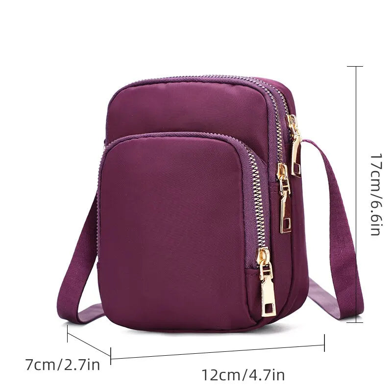 Zyrana Livia Waterproof Crossbody Bag