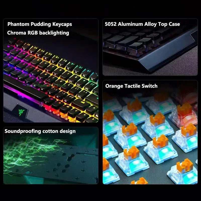 Razer BlackWidow V4 Mini Wireless Mechanical Keyboard