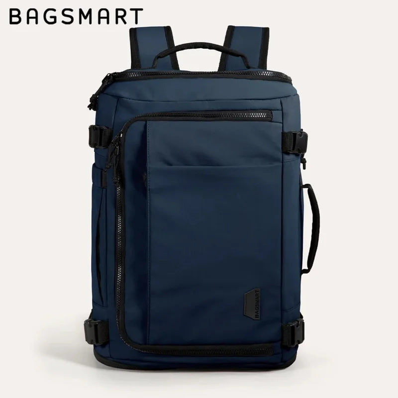 BAGSMART Men's Backpacks 15.6in Laptop Backpack MultiFunction