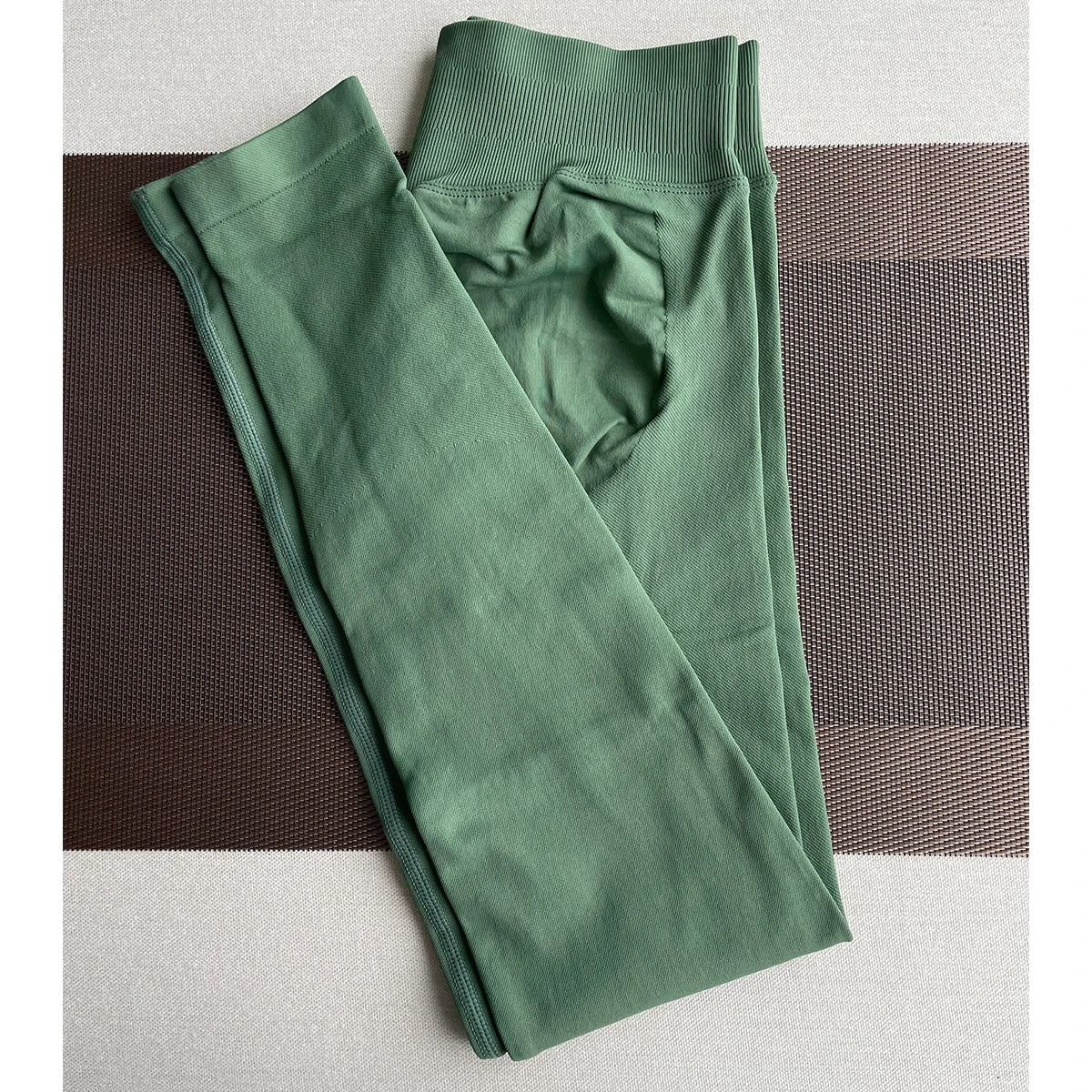 Leggings Women Dfyoga Seamless Sports Yoga Pants Low Ribbed Band Gym clothes Fitness Workout wear Scrunch Bum Tights