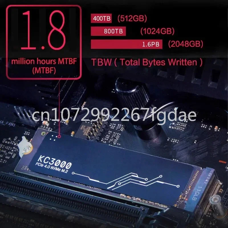 SSD M2 Nvme M.2 2280 PCIe 4.0 X4 KC3000 1024GB 512GB 1TB 2TB Internal Solid State Drive PS5 Desktop Hard Drive