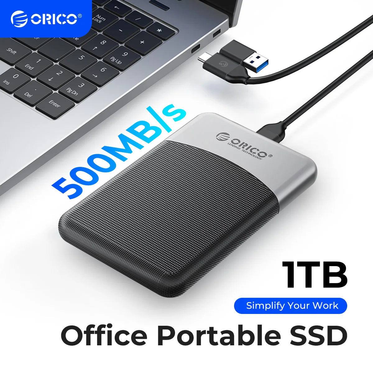ORICO M25PRO Taichi Portable SSD 500MB/S 2.5 inch External Solid State Drive
