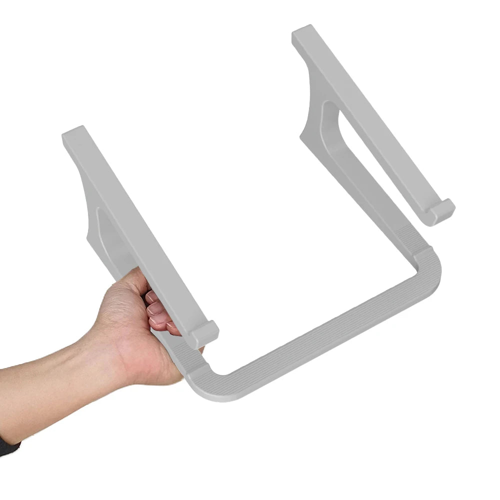 Ergonomic laptop stand with keyboard stand - portable desktop lift, suitable for MacBook, PC, tablet - sturdy