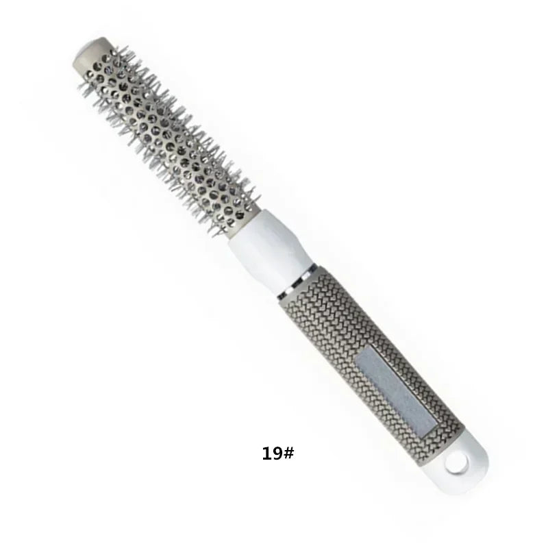 Nano Thermal Ceramic Round Hair Brush with Boar Bristles