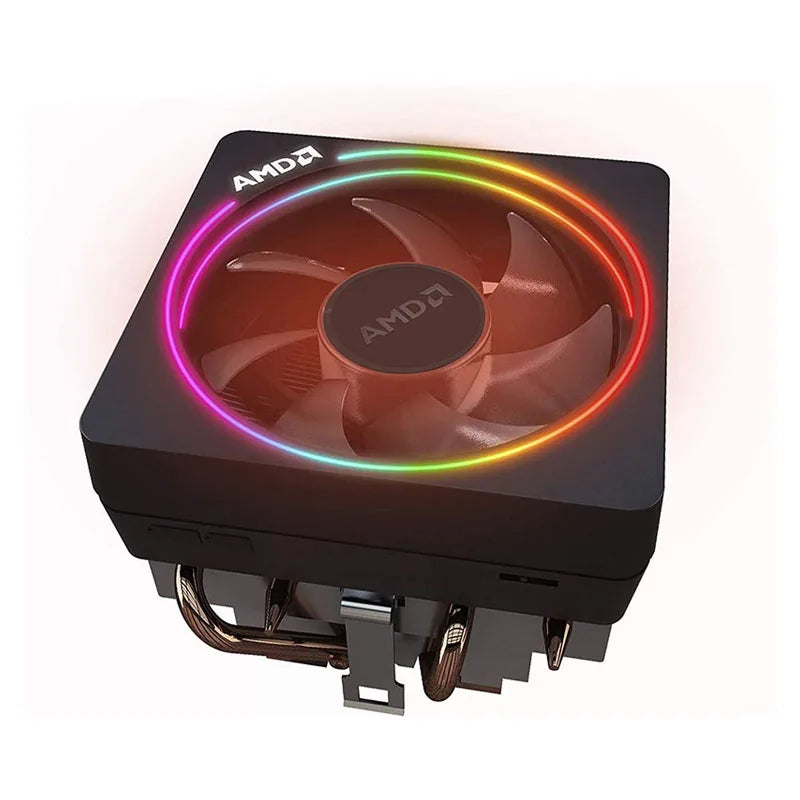 AMD Ryzen Wraith Cooler Wraith Prism Fan Original New 4 PIN Can support R3 R5 R7 R9 CPU Can support AMD Motherboard