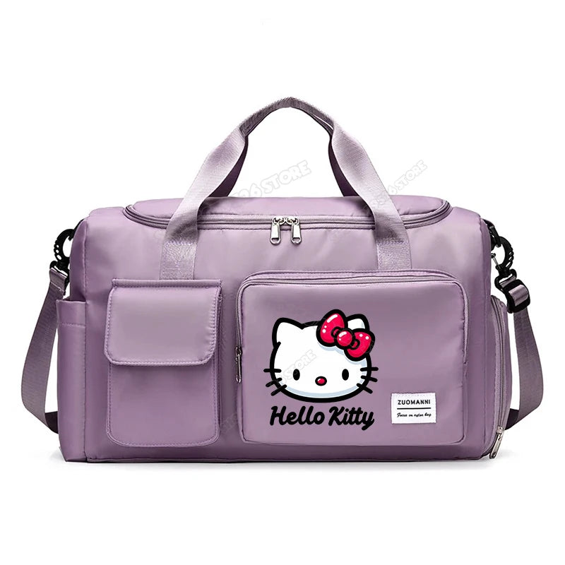Hello Kitty Kuromi Carry on Travel Bag