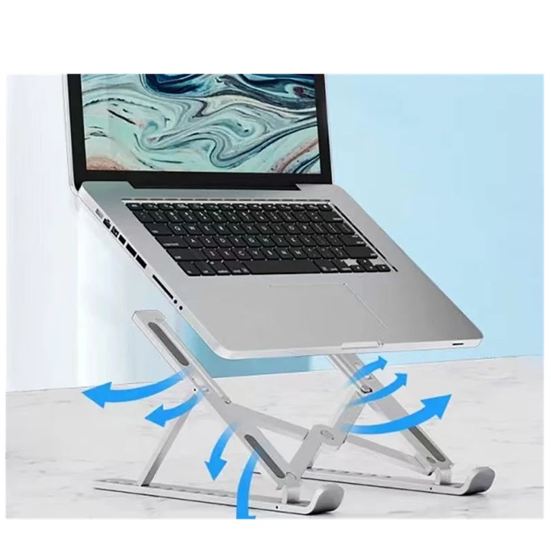 Foldable Laptop Stand Adjustable Portable Notebook Bracket Support Base ABS Holder For Macbook Air Pro Accessories Convenient