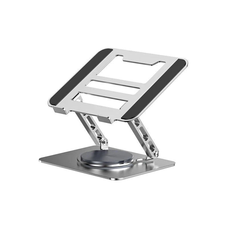360 Rotating Aluminum Alloy Adjustable Desk Laptop Stand for Macbook Air Pro