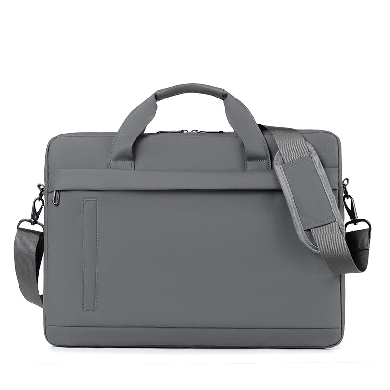 Laptop Tote Bag, Business Briefcase, Adjustable Shoulder Straps, Zipper Closure - Perfect for School, Office and Daily Commute