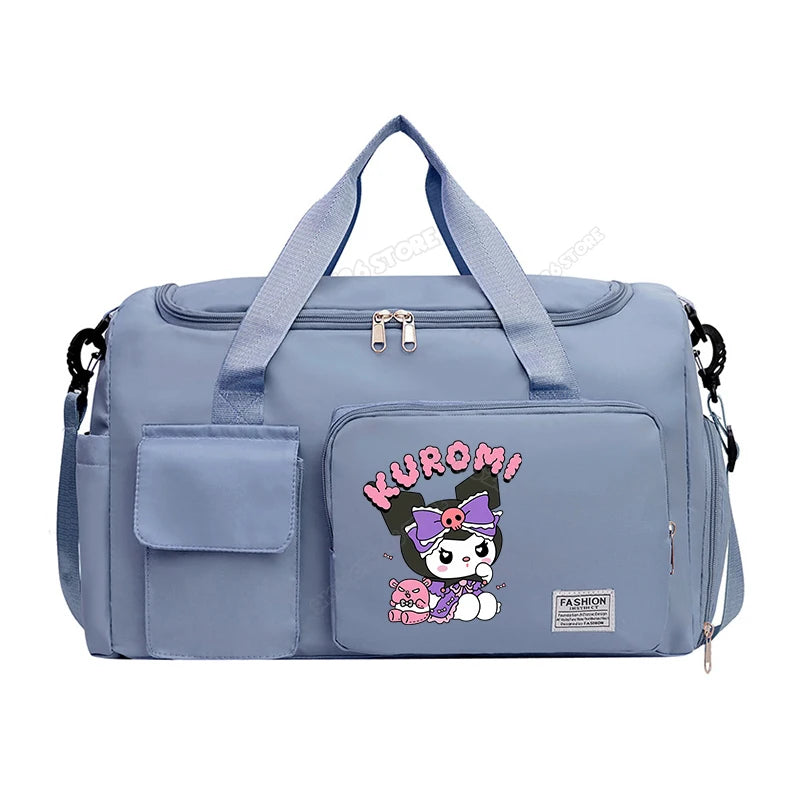 Hello Kitty Kuromi Carry on Travel Bag