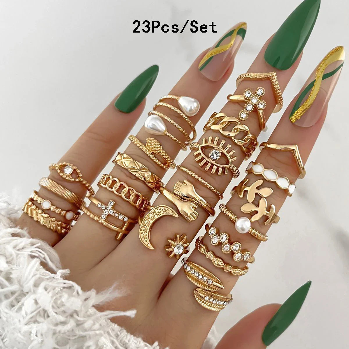 Fashion Knuckle Rings Set