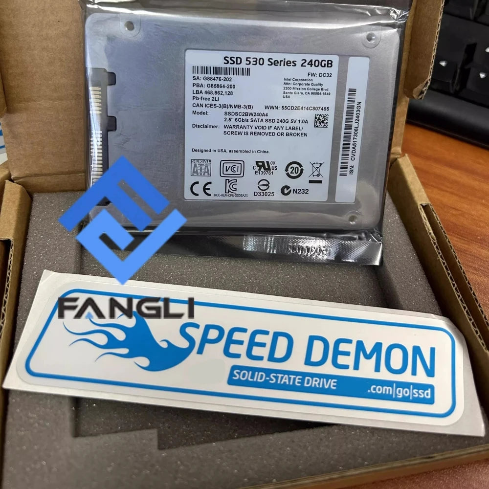 Brand new original SSD S3500 80GB 530 240GB SATA3 MLC chip 2.5 inches 7mm For Intel Enterprise solid state drive