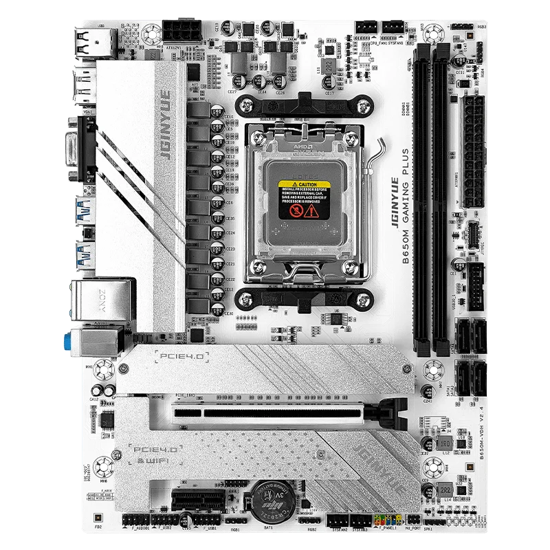 JGINYUE B650 Motherboard support AMD Ryzen 7600X/7700/7500F DDR5 PC desktop AM5 B650M GAMING PLUS AM5 B650