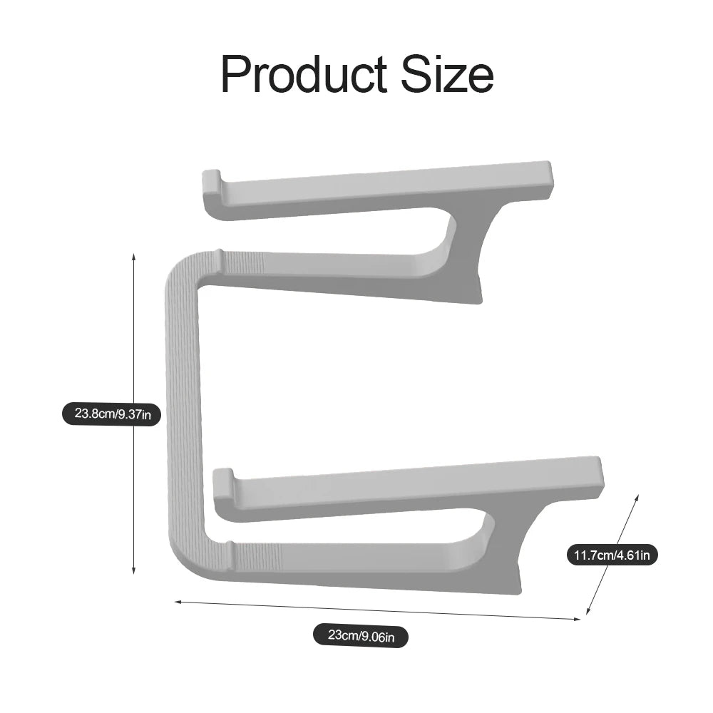 Ergonomic laptop stand with keyboard stand