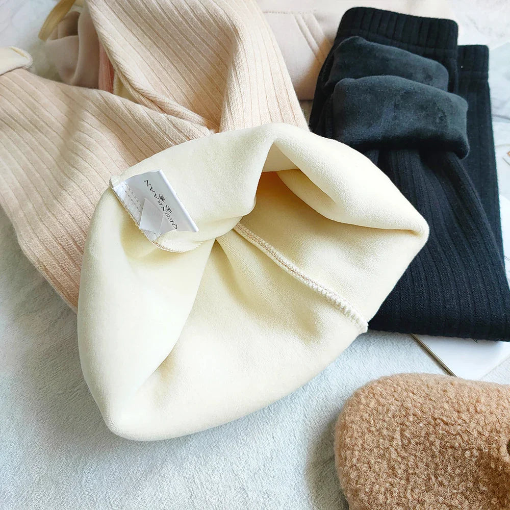 Girls Winter Cashmere Pants Velvet Leggings For Autumn And Winter