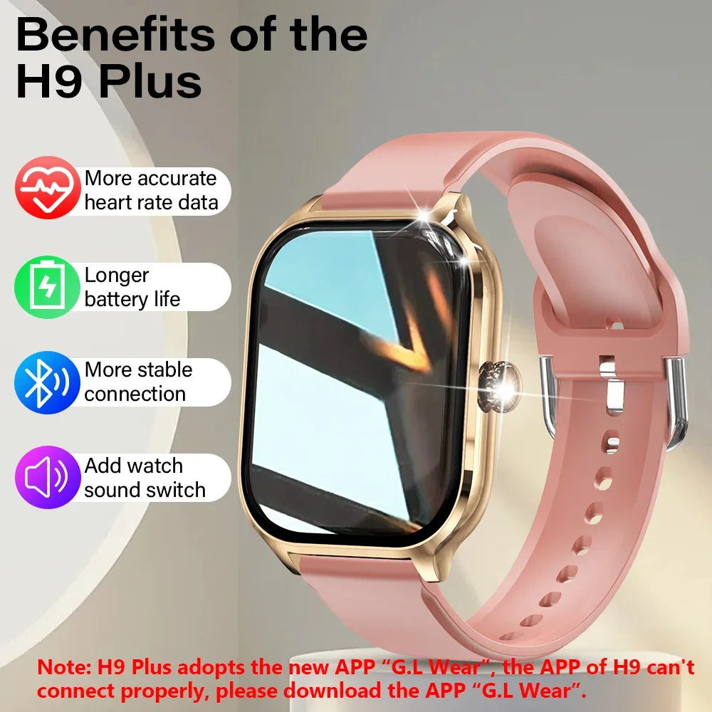 2025 New Smart Watch 2.01 Inch HD Display Answer Make Call Message Preview Sport Modes DIY For Men Women