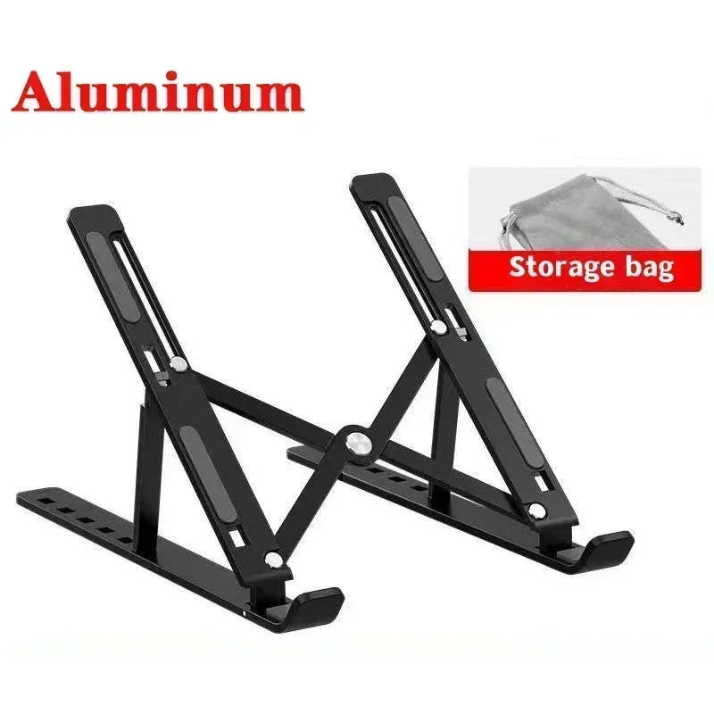 Universal Laptop Stand Foldable Aluminium Portable Adjustable Tablet Notebook Bracket For Macbook Lenovo HP Holder Support Stand