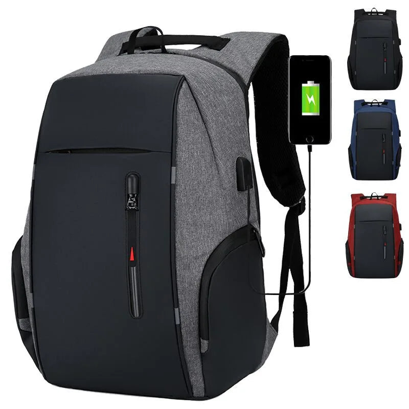 Men’s Laptop Backpack USB Charging Business