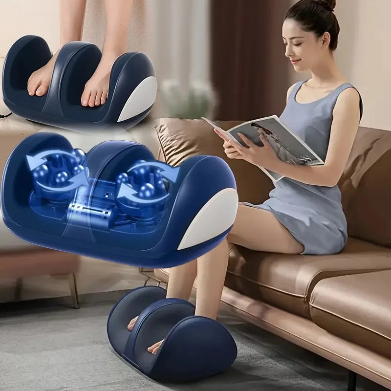 Extra Big Electric Foot Massager with Hot Compress